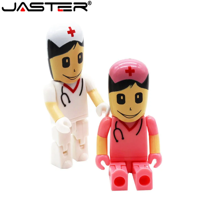 USB-флеш-накопитель JASTER Mini вращающийся с медсестрой стоматологический