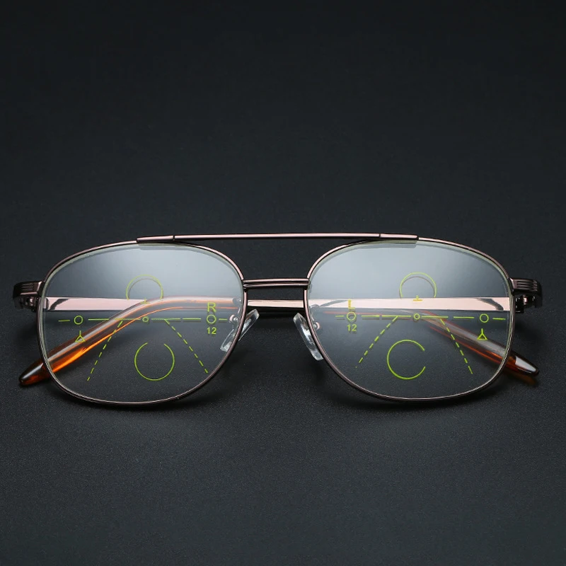 Прогрессивные многофокальные очки для чтения мужчин и женщин бифокальные