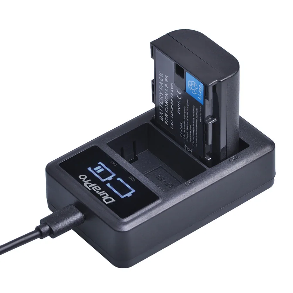 

1X фотоаккумулятор для Canon EOS 5DS R 5D Mark II 3 5D Mark III 6D 7D 60D 60Da 70D