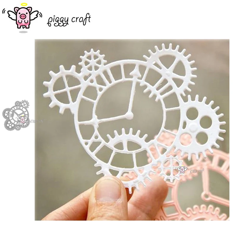 Пресс форма для резки металла свинья рукоделия скрапбукинга часов украшения