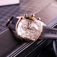 reef tigerrt luxury waterproof sport watches date rose gold rubber strap military mens watches relogio masculino rga3069 t