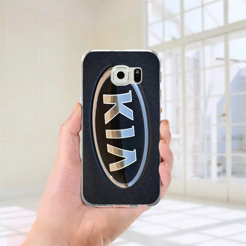 Мягкие чехлы для телефонов samsung Galaxy S2 S3 S4 S5 Mini S6 S7 S8 S9 S10 Edge Plus Lite Note 8 9 Coque Shell Love логотип Kia корейский - Цвет: Picture 6