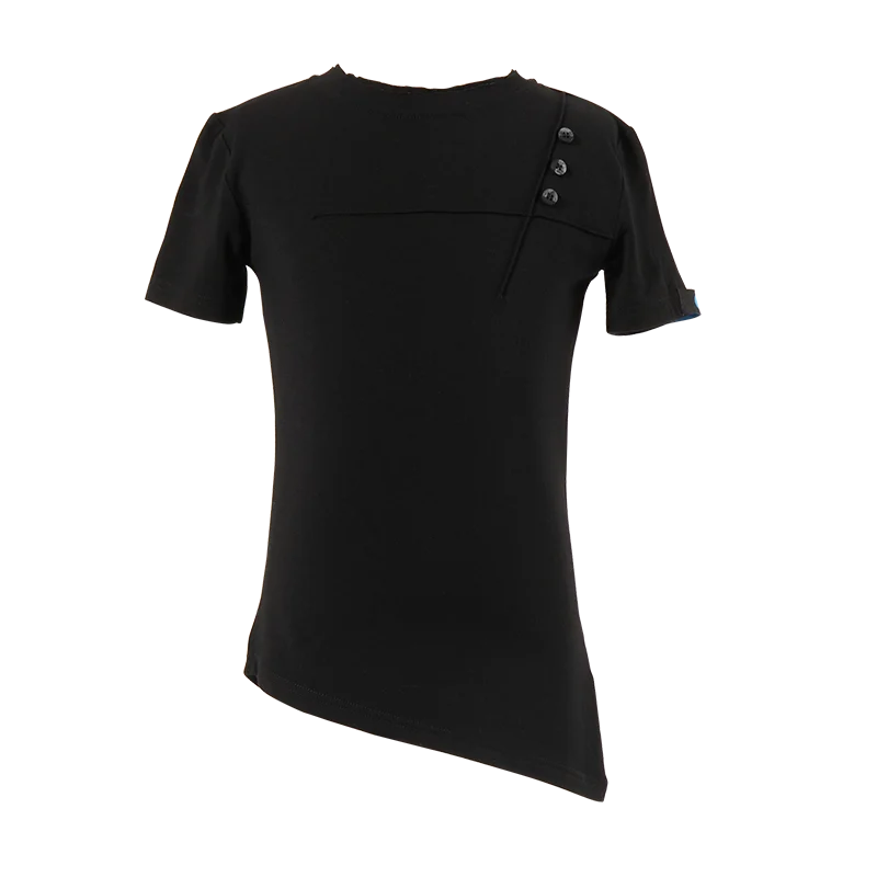 

Children Latin Dance Costumes For Boys Short Sleeve T-Shirts Practice Clothes Chacha Tango Latin Performance Costumes DN7880