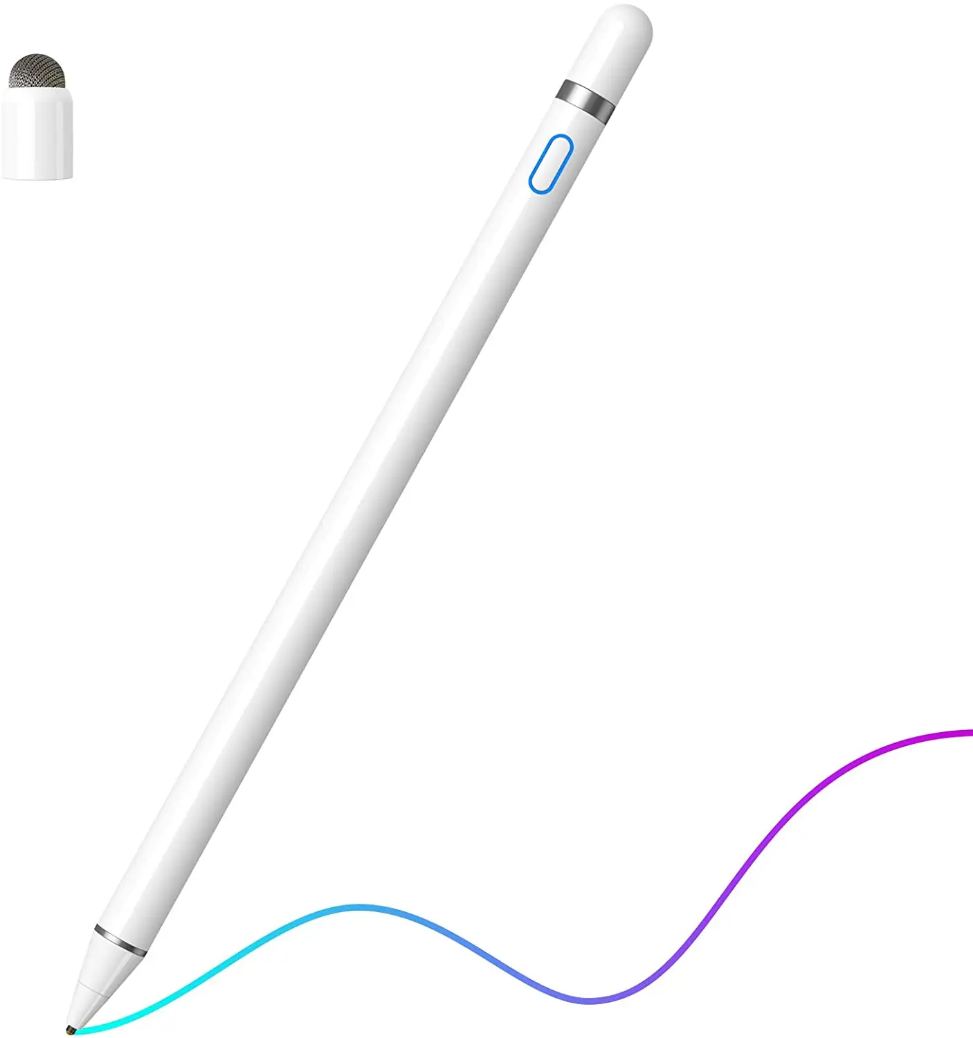 

Active Stylus Pen Fine Point Stylus Compatible with iOS/Android Touch Screensï¼ŒDigital Pen for iPad Smart Phone and Other Tablets