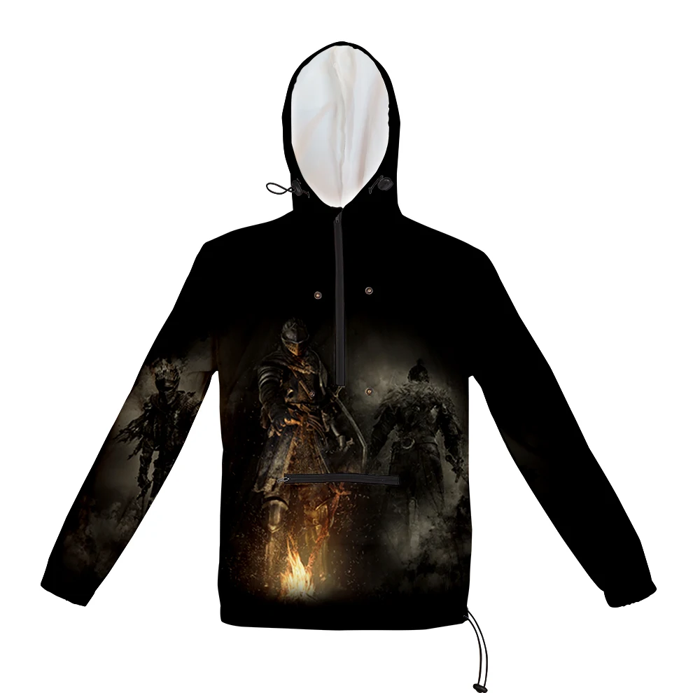 

WAWNI Dark Souls Windbreaker 3D Tracksuit Unisex Sweatshirt Long Sleeve Harajuku Streetwear Fashion Loose High Quality 2020 New
