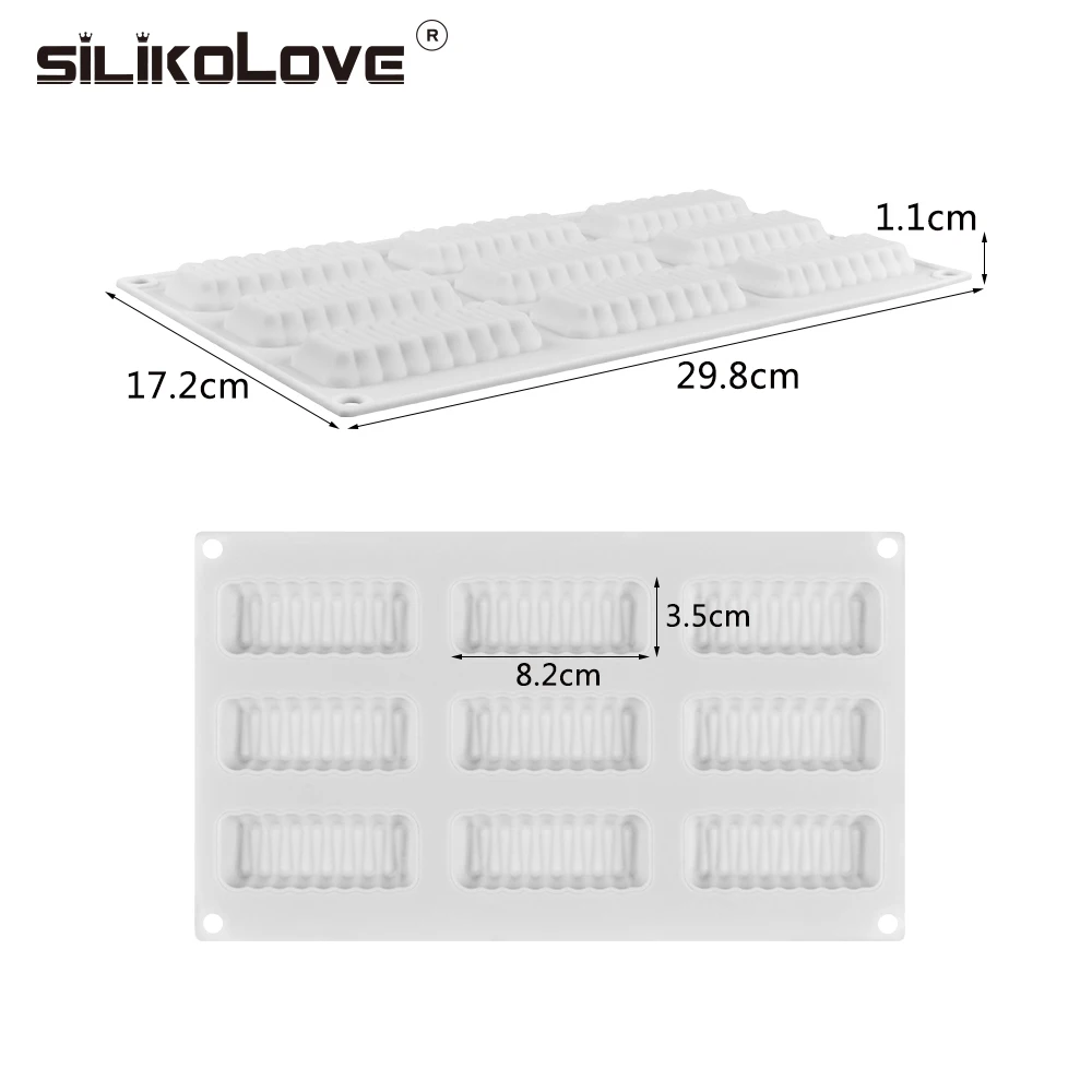 SILIKOLOVE форма для выпечки Форма для десерта художественный мусс силиконовая 3D форма