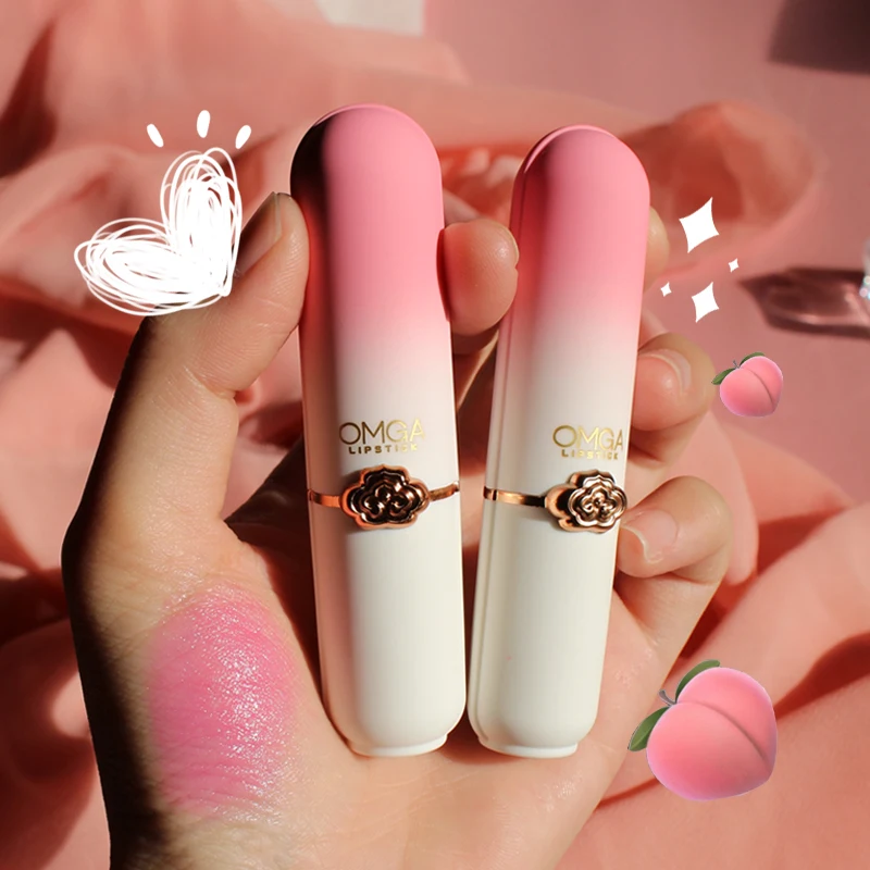 

Crystal Temperature Change Lip Balm Vitality Color Lipstick Peach Girl Lip Balm Change Lipstick Lip Care Beauty Makeup TSLM1