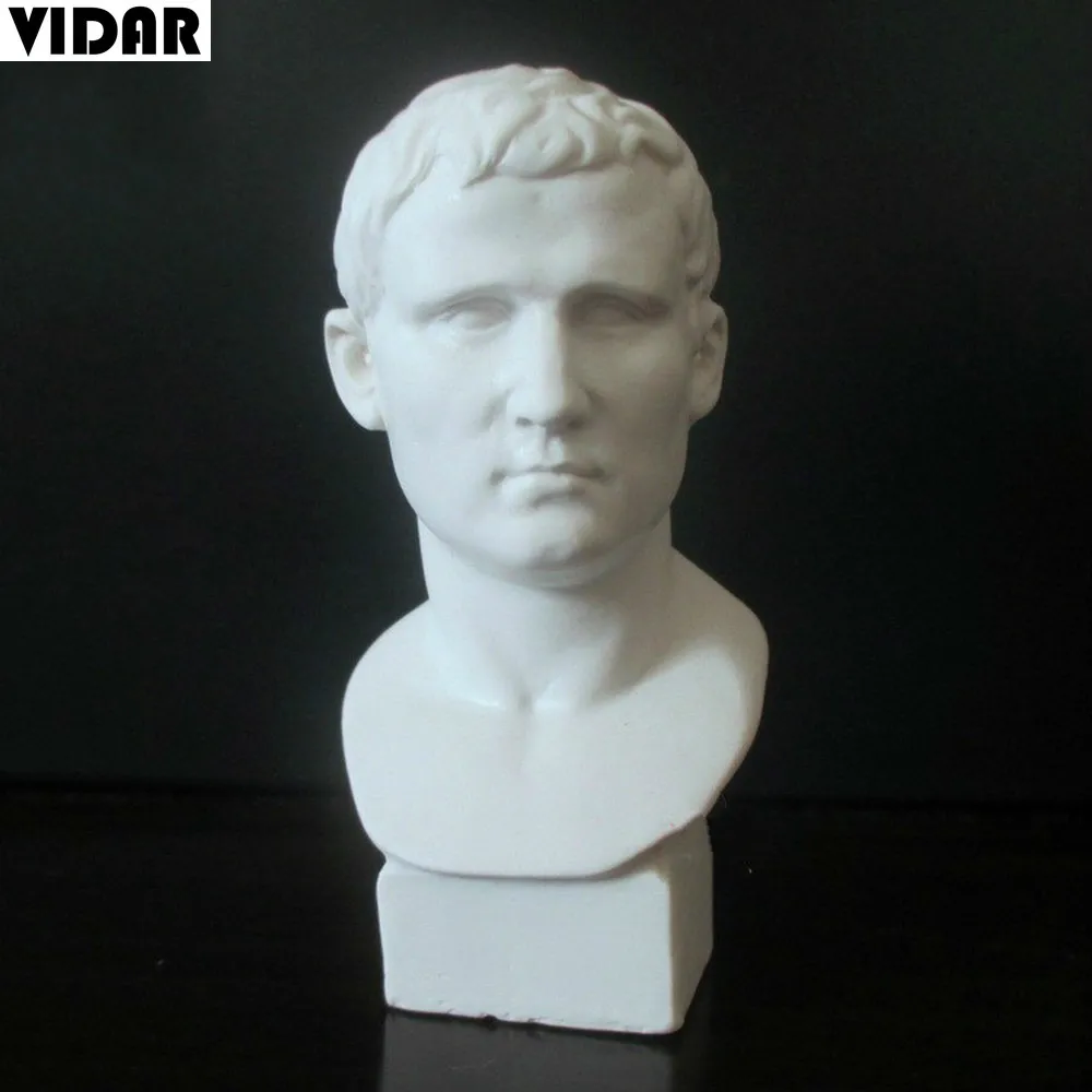 

VIDAR Agriba Resin Mini Plaster Statue 7cm Agriba European Sculpture Decoration