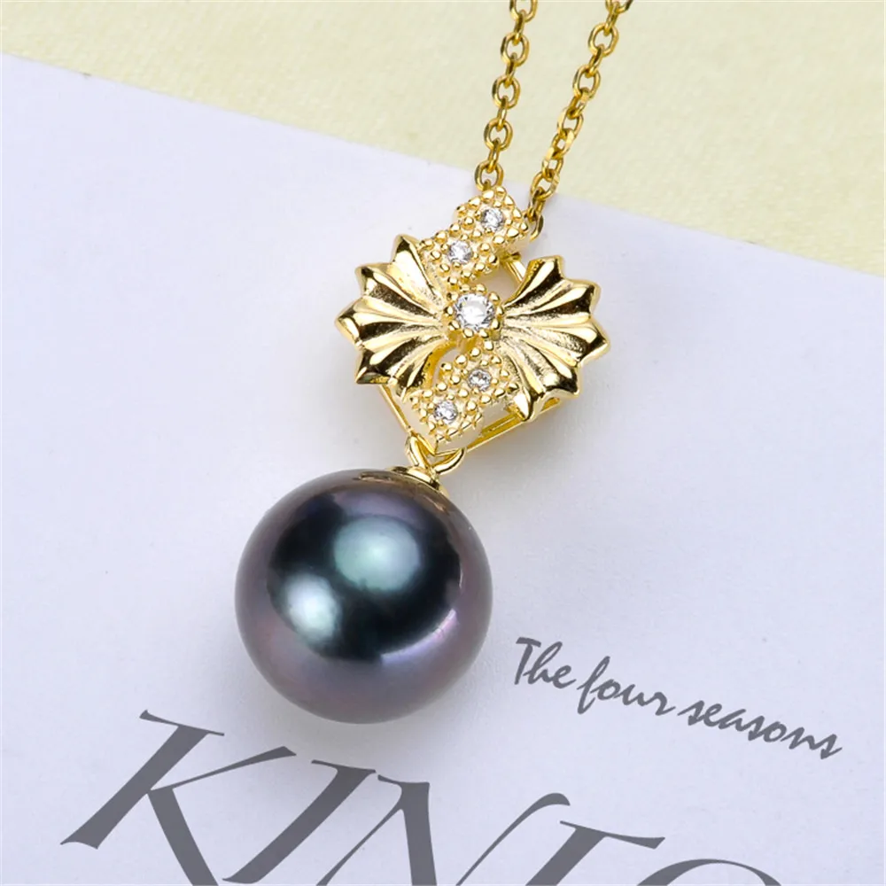 

Solid 925 Silver Jewelry Findings Cup Cap Bail Connector For Pendant Handmade Beading Jewelry No Pearl No Chain