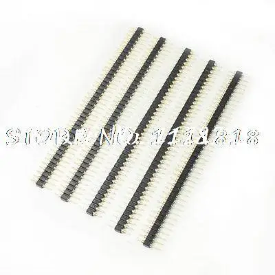 

5 PCS M/M Straight Mounting Angle 40 Pin PCB IC Socket Connector