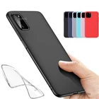 Силиконовый Чехол для samsung galaxy A51, Чехол, мягкий красный прозрачный зеленый Чехол, Чехол для samsung galaxy A51, Чехол для телефона