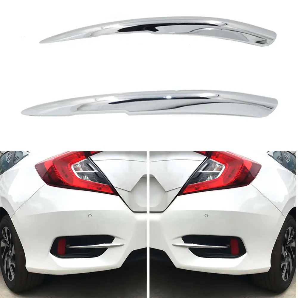 Водонепроницаемый противотуманный светильник хромированный задний Накладка