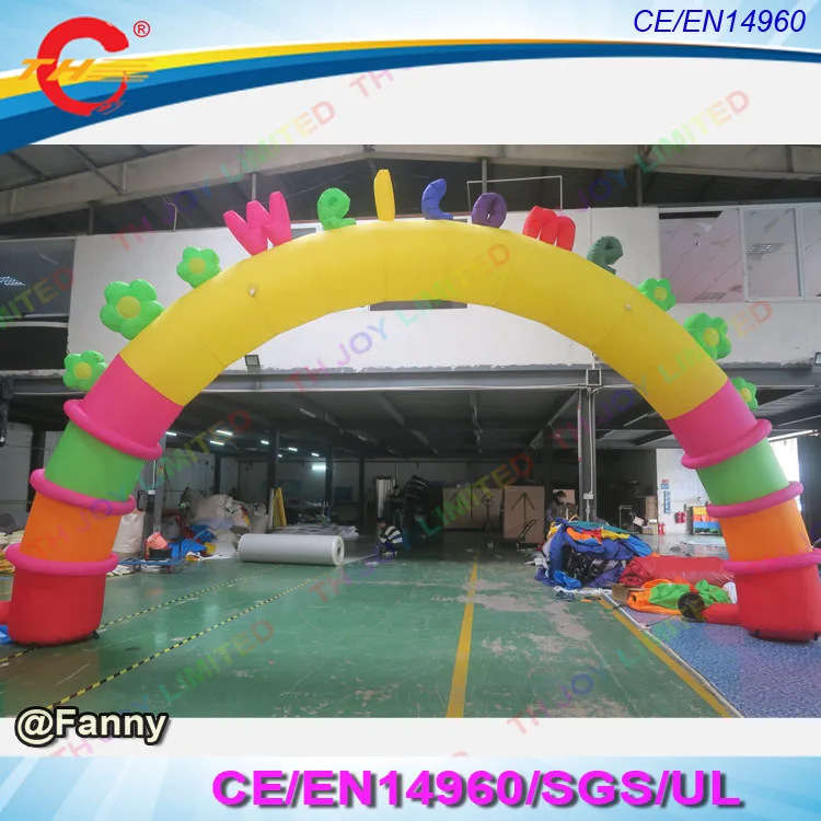 Бесплатная доставка воздуха новый дизайн надувная АРКА Добро пожаловать на