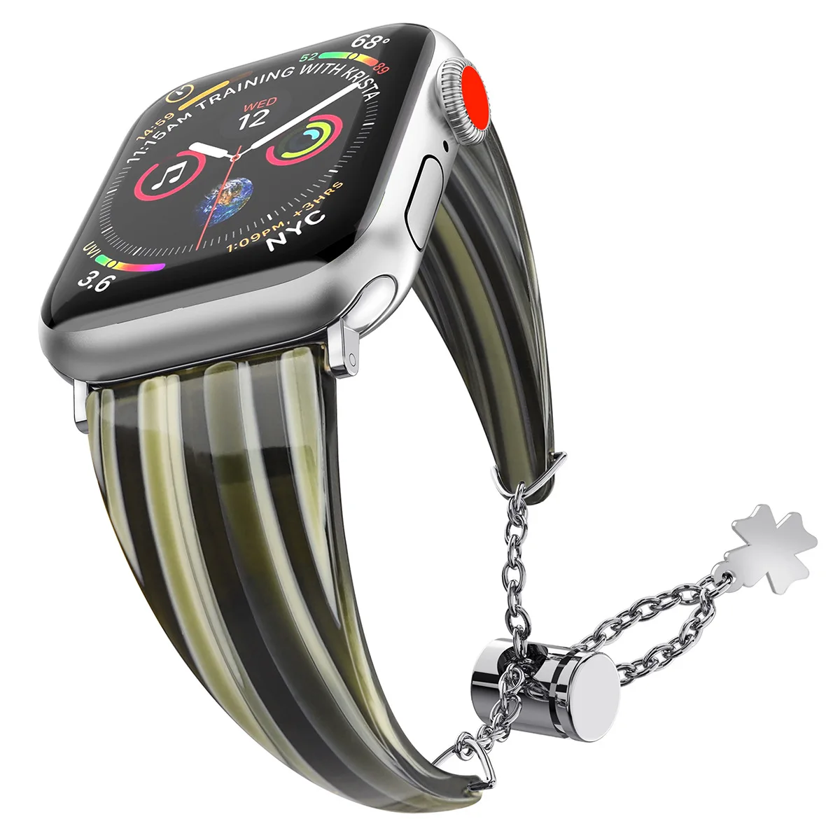 Apple watch band 42 мм 44 мм для серии 4 3 iphone часы ремешок Смарт часы браслет я часы полосы 40 мм 38 мм аксессуары для часов