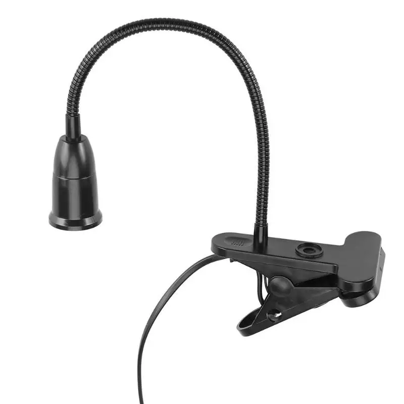 

1.7m E27 Rotating Clamp Lamp Bases LED Bulb Hanging Lights Family Lighting Desk Lamps Socket Holder with Switch Wire EU Plug
