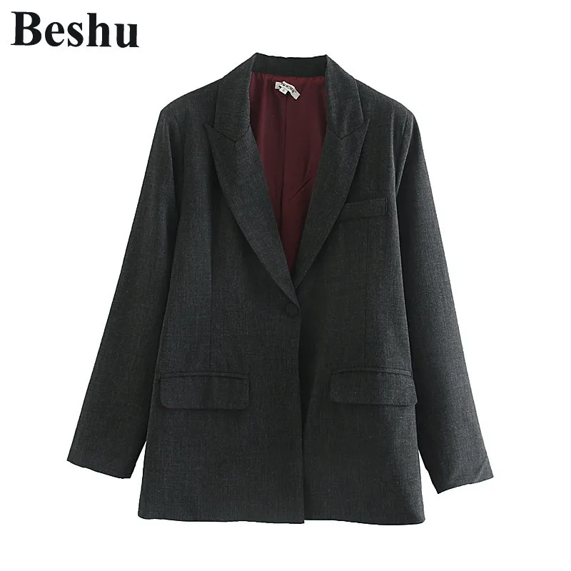 za 2019 coats and jackets women formal plaid blazer notched collar female office wear casual feminino coat top | Женская одежда
