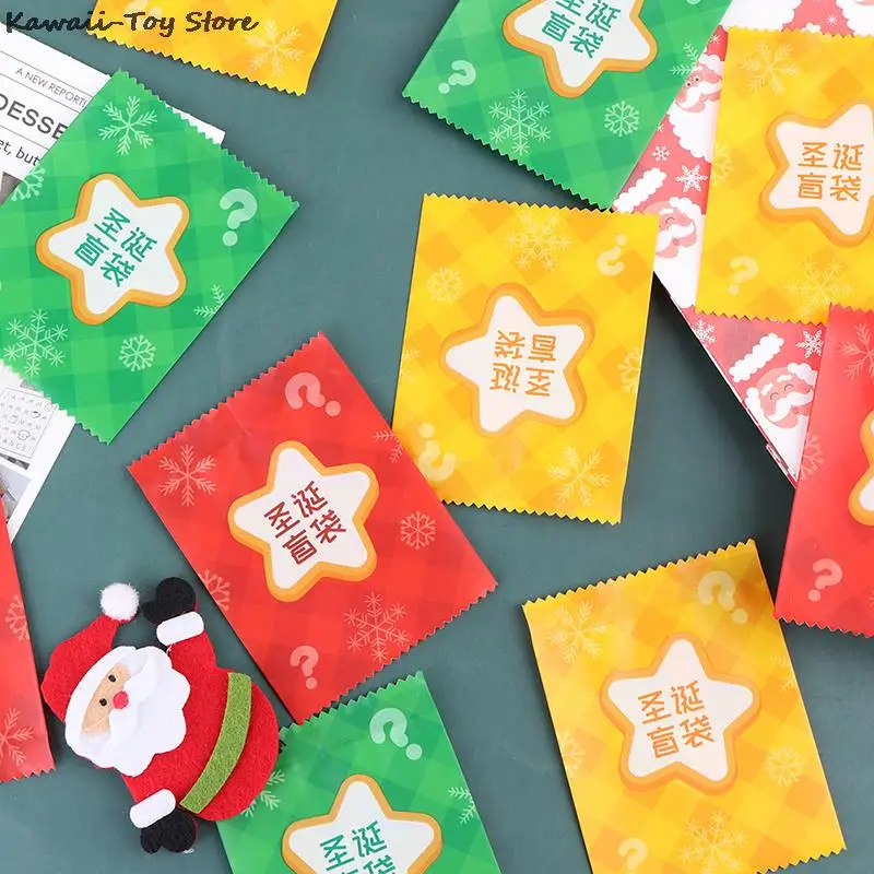 

10 шт., Новогодняя сумка для кукольного домика