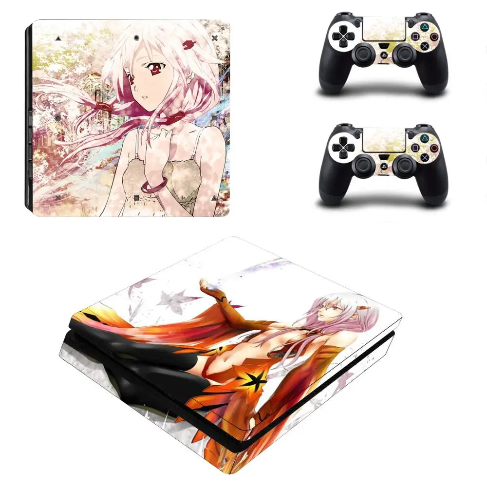 Guilty Crown PS4 Slim sticker s PS 4 Play station Skin Pegatinas для playstation консоли и контроллера| |