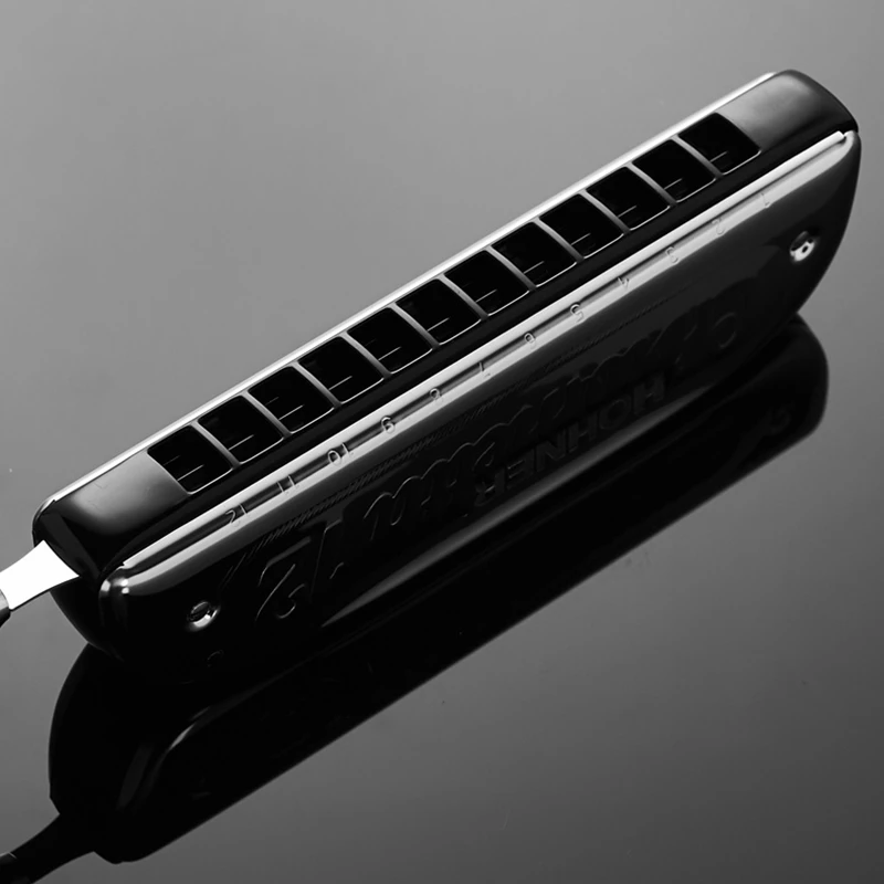 Германия оригинальная Хроматическая гармоника HOHNER 255/48 хрометта 12 клавиш C/Key G arica