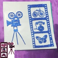 new film camera metal cutting dies stencil scrapbooking embossing for paper card diy crafts tools
