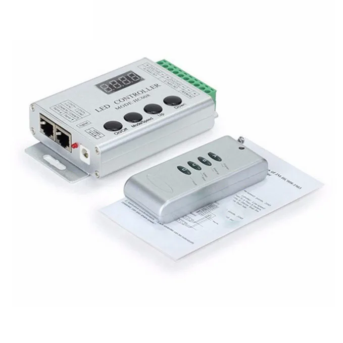 HC008 клавиши RGB Led контроллер пикселей программируемый контроль 2048 133 режима