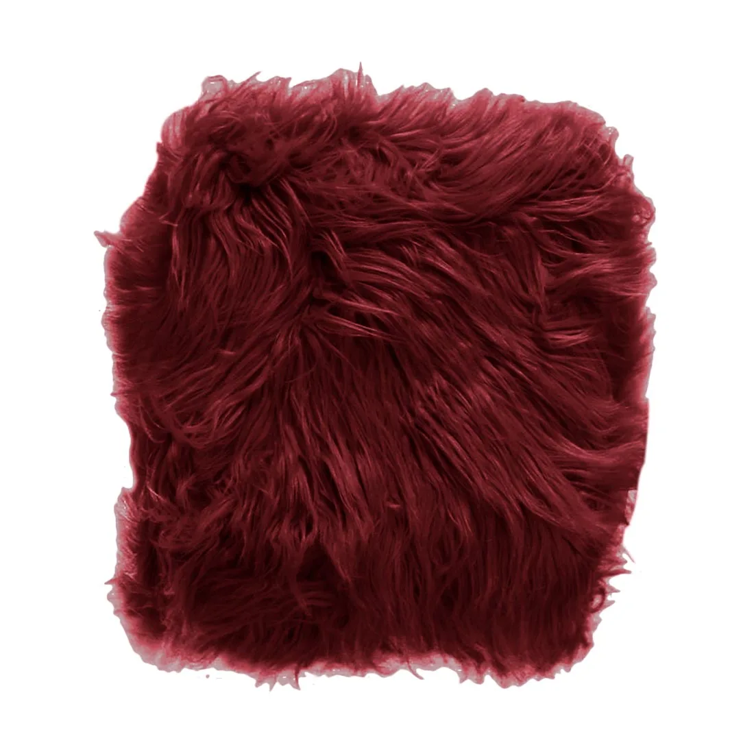 wine red Искусственная меховая накидка для новорожденных, реквизит для фотосъемки, одеяло, корзина для новорожденных, наполнитель, наполнитель для фотосессии, аксессуары для детской фотосессии - Цвет: wine red