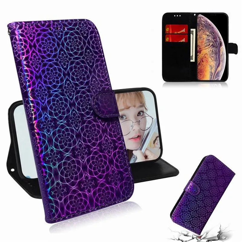 Цветной флип-чехол-бумажник для Iphone 11 Pro Max X XR XS Max кожаный чехол для Iphone 11 6 7 8 6s Plus чехол Capa