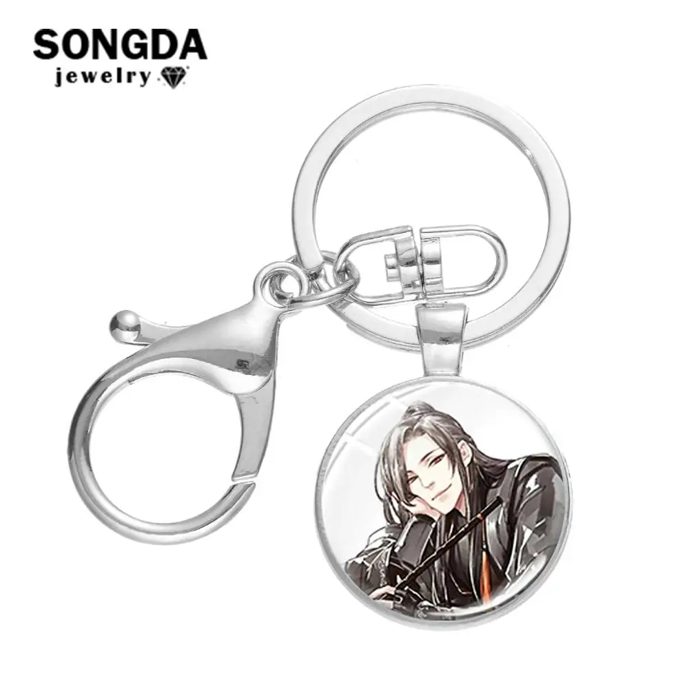 SONGDA на каждый день Wei Wuxian Lan Wangji аниме брелок Mo дао ЗУ Shi ключевая цепочка