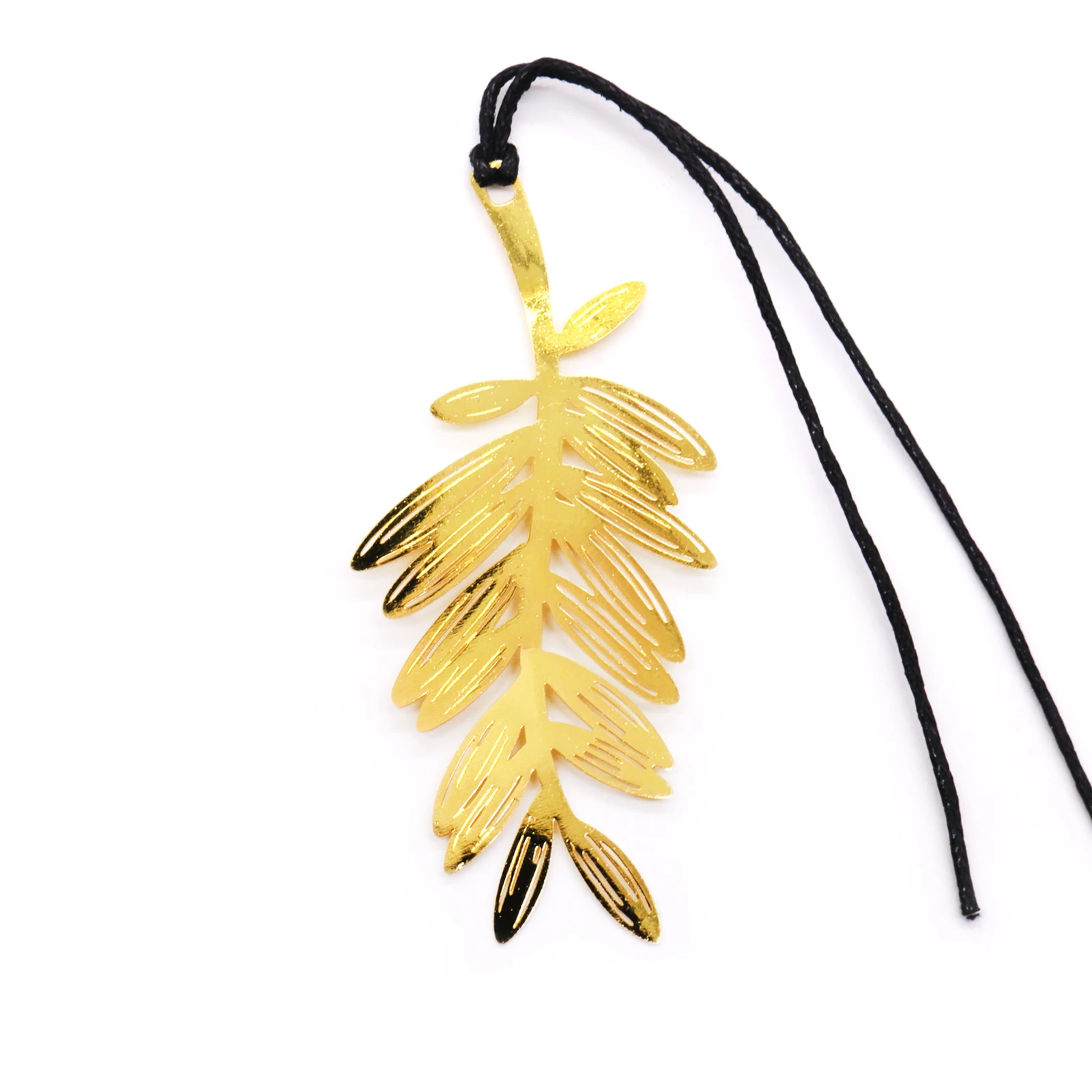 5 шт. золотые ангельские Пальмовые Листья брелок творческие поделки страница