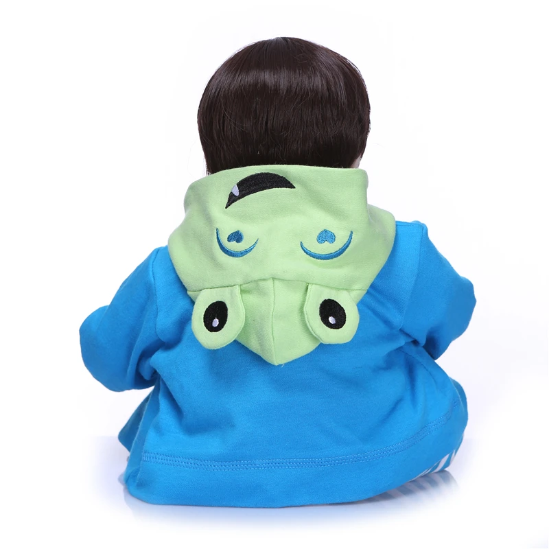 

47CM Newborn Reborn Baby Dolls Silicone Soft Cloth Body toddler Doll For Girls Princess Kid Fashion Bebes Reborn Dolls