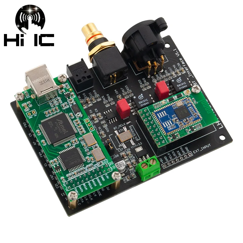 

Digital Audio Output Board USB I2S Bluetooth Input to Coaxial Optical Fiber SPDIF AES HDMI Output Audio Decoder DAC Interface