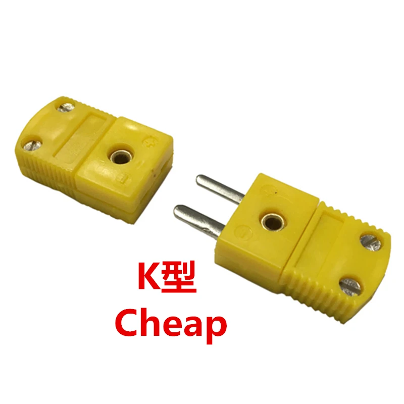 Connectors plug Thermocouple Temperature Male K Type Sensors T J for soldering rework machine | Инструменты