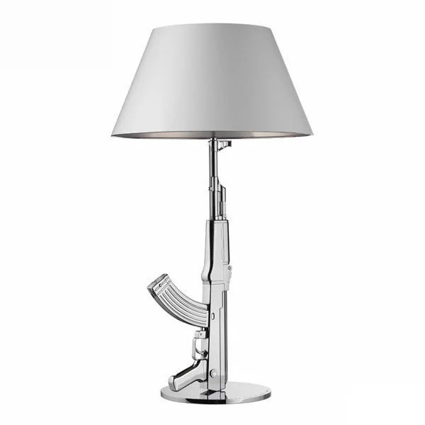 Современная настольная лампа в форме пистолета Philips Starck Design AK47 Реплика с
