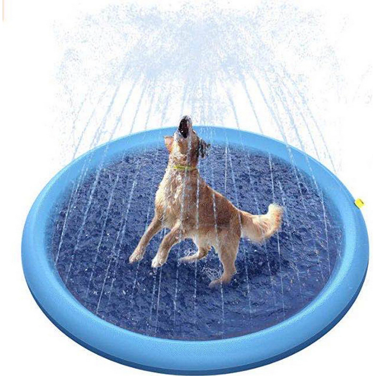 

Summer Pet Sprinkler Pad Play Cooling Mat Swimming Pool Inflatable Water Spray Bed Outdoor Dog Cat Washing Tub Splash Bathtub