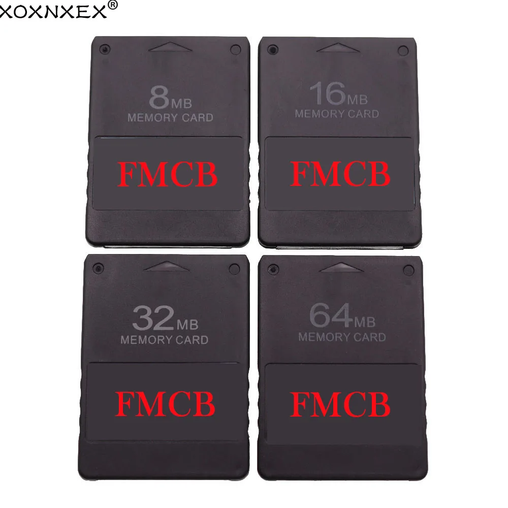

XOXNXEX 40pcs FMCB v1.953 Card Memory Card for PS2 Free McBoot Card 8MB 16MB 32MB 64MB OPL MC Boot Program Card