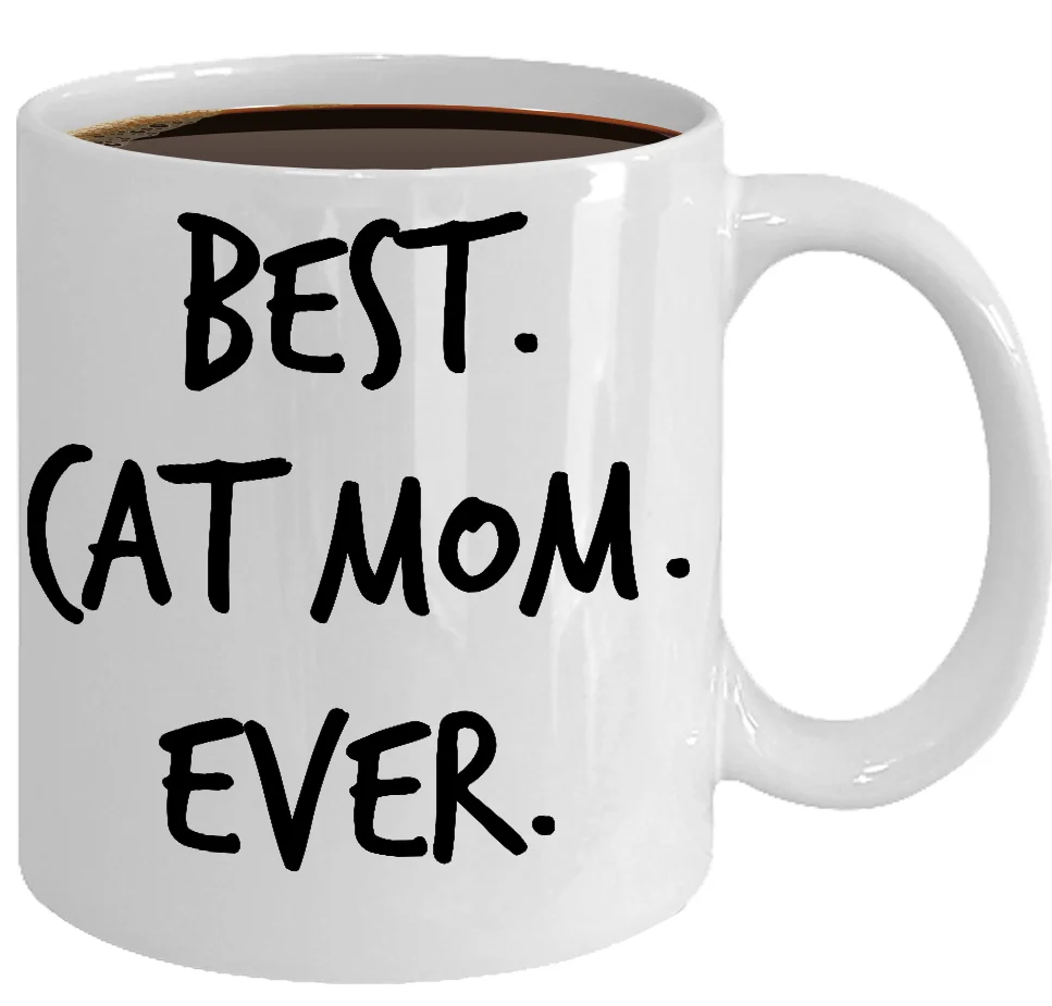 Кошка Лучшая кошка мама когда-либо подарок для кошки влюбленной мамы кофейная