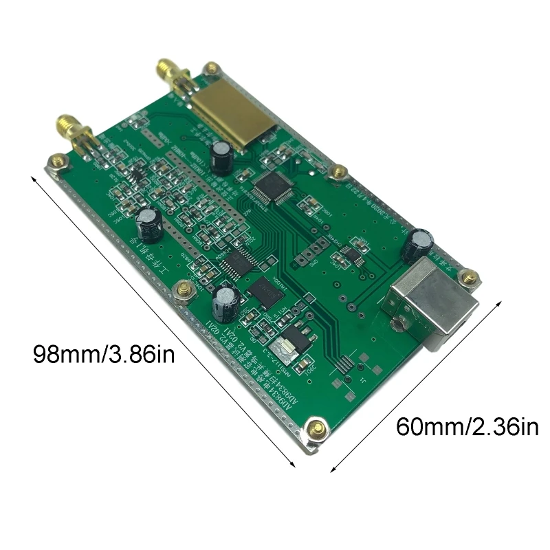 

Simple Portable Sweeper AD9834 Source DDS Signal Generator 0.05mHz-40 mHz Capaci N0HC