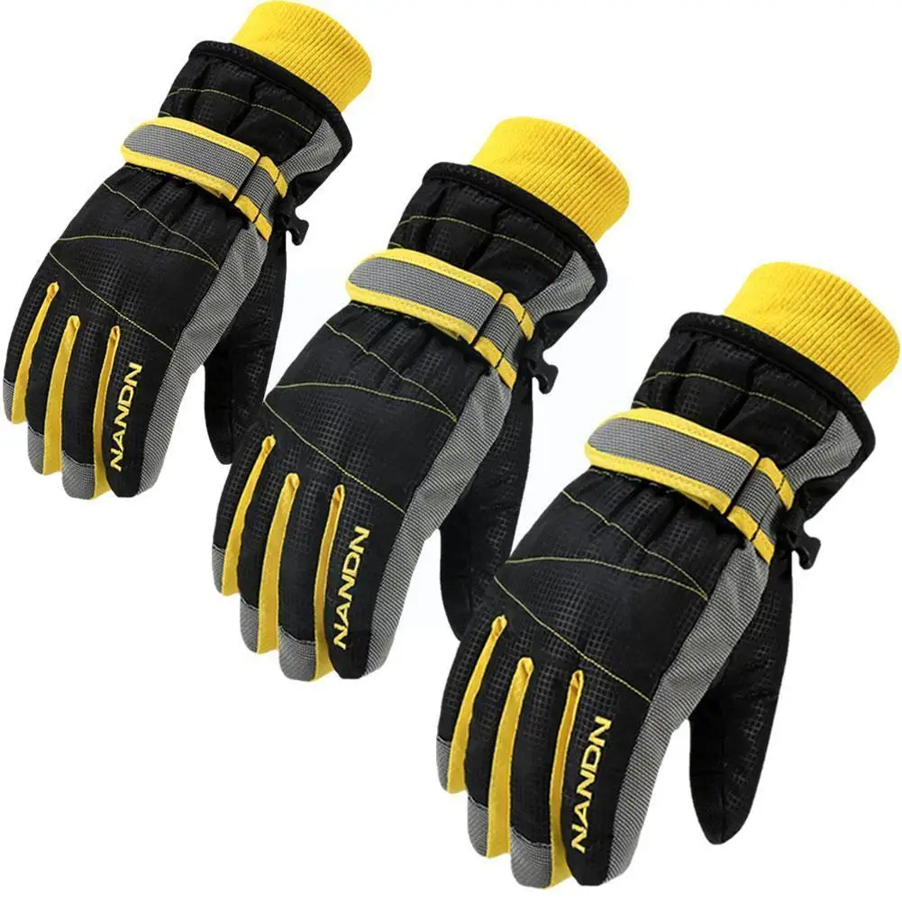 

Winter Ski Gloves Waterproof Winter Gloves Motorcycle Mountaineering Gloves Thermal Fleece Warm Gloves For Skiing Skating R Z2n2