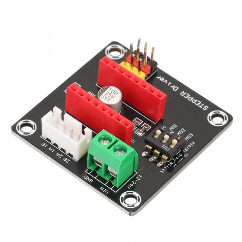 DRV8825/A4988 42 Stepper Driver Module Motor Control Shield Drive Expansion Board for Arduino R3 3D Printer DIY Kit | Обустройство