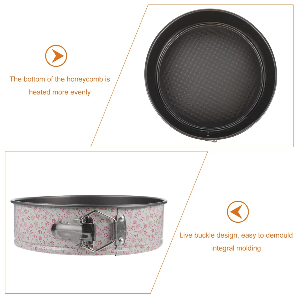 

3pcs Non-stick Cake Molds Chiffon Cake Molds Baking Supplies DIY Cake Molds