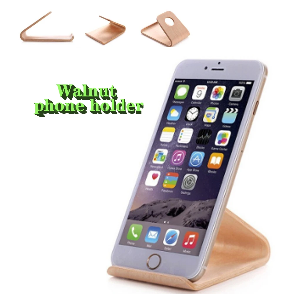 Универсальный кронштейн из березы/ореха легкий тонкий дизайн деревянная