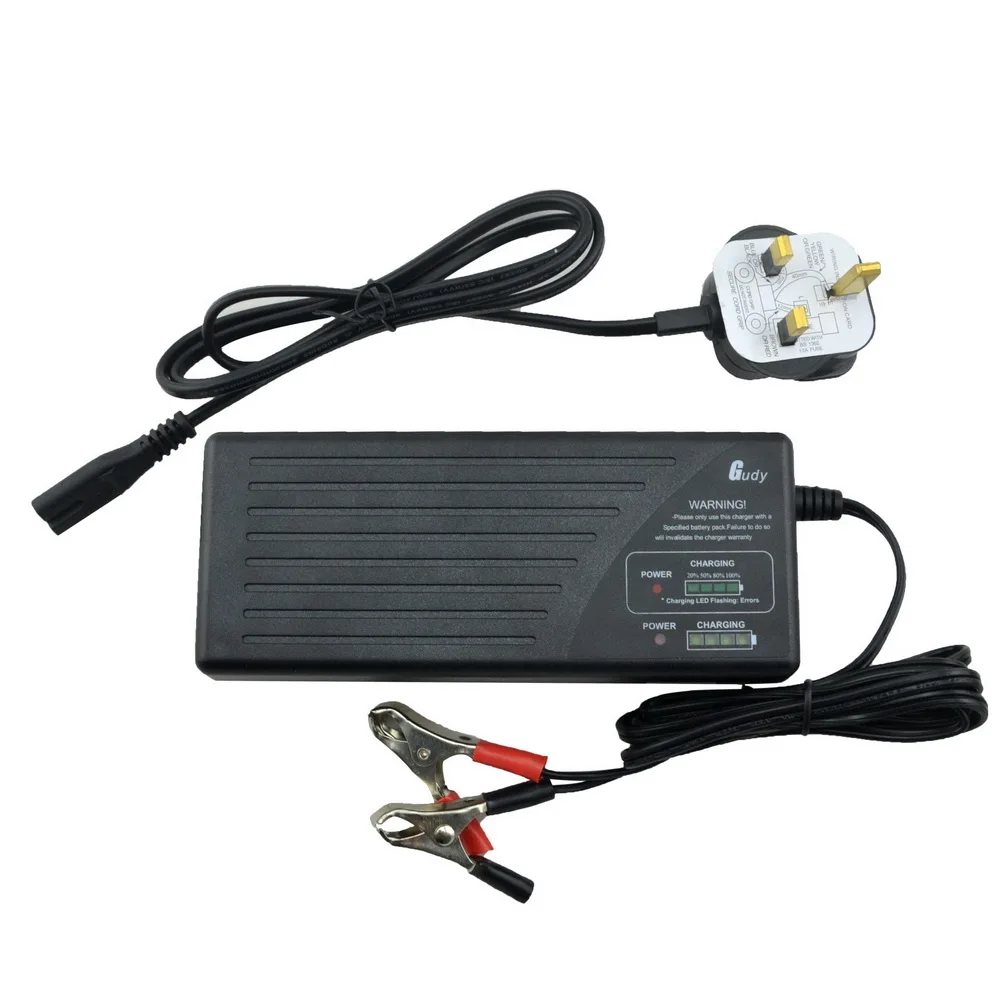 Зарядное устройство для свинцово-кислотных аккумуляторов 48 в а с 4 светодиодами