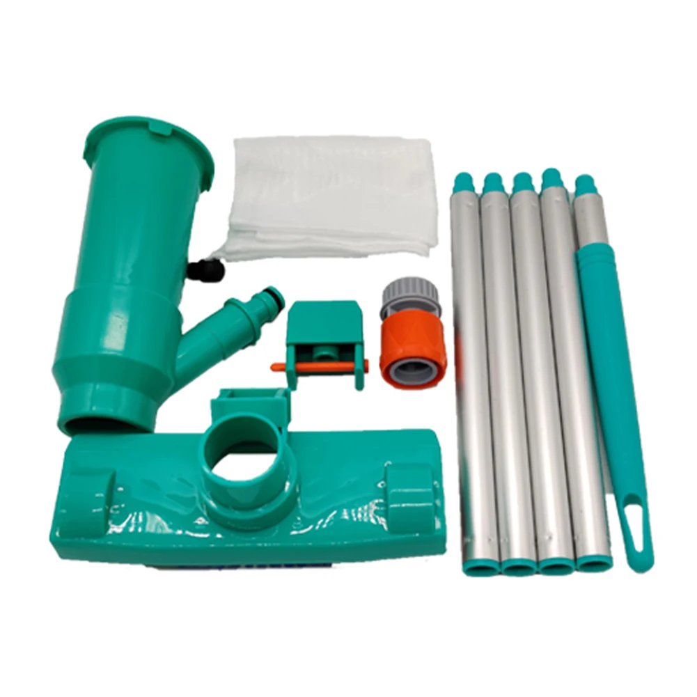 

Swimming Pool Vacuum Cleaner Cleaning disinfect Tool Suction Head Pond Fountain Spa Pool Vacuum Cleaner Brush with handle EU/US