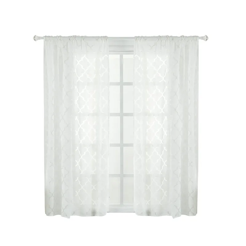 Фонарь с цветочным принтом занавеска для спальни гостиной полузатемненные