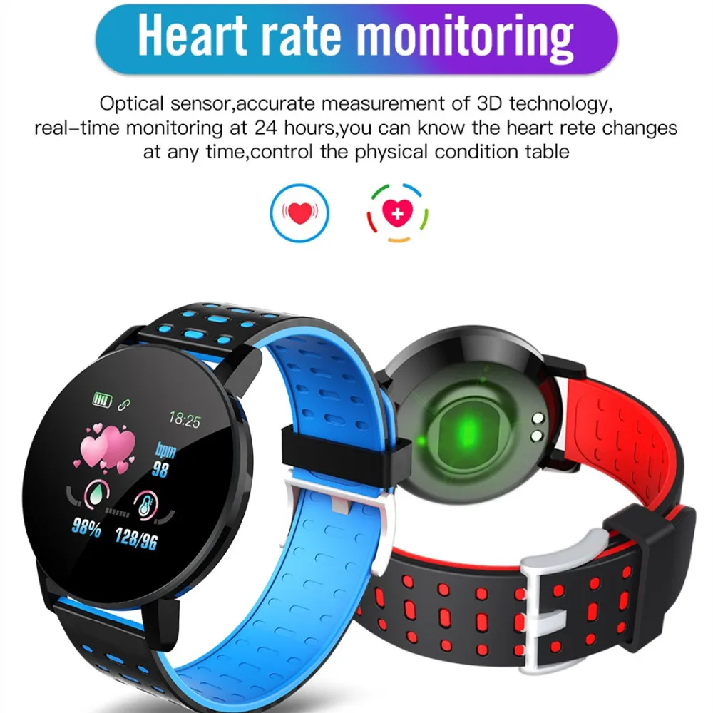 

2021 Bluetooth Smartwatch Men Blood Pressure Women Sport Heart Rate FitenessTracker Bracelet For Android IOS Smart Watch Round