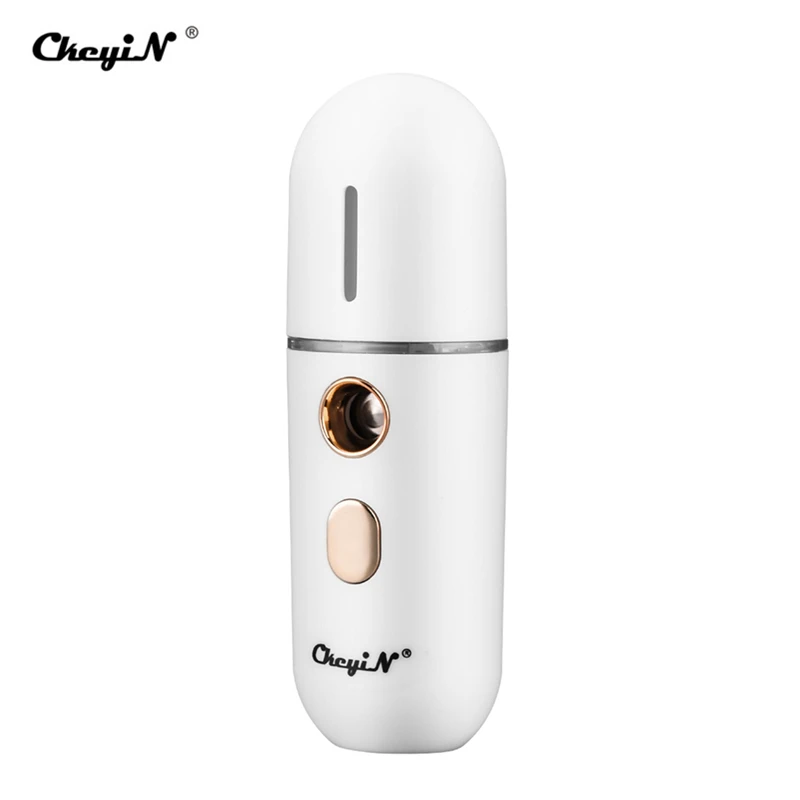 

Nano Facial Steamer 12ml USB Rechargeable Water Hydrator Portable Mist Sprayer Humidifier for Home Sauna SPA System Skin Care