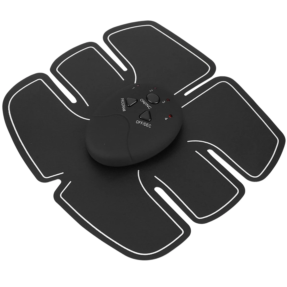 Легкий портативный спортивный перезаряжаемый тонизирующий пояс для брюшного