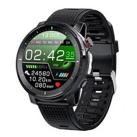 2021 Смарт-часы с полным касанием, мужские спортивные часы IP68, водонепроницаемые, пульсометр, умные часы для IOS, Android, телефон
