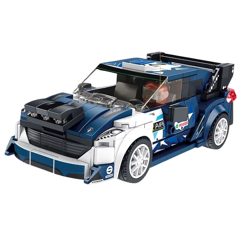 2021 Ford скоростные чемпионы Спорт гоночный автомобиль творческий суперкар DIY Набор