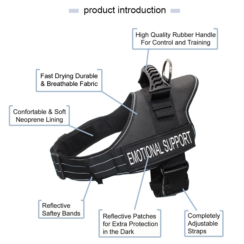 Шлейка жилет светоотражающая дышащая шлейка для средних и больших собак